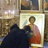 В Успенском храме г. Сергиева Посада состоялось освящение иконы святого мученика Трифона