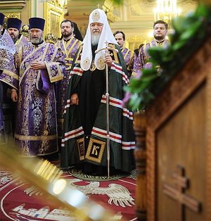 Святейший Патриарх Кирилл: У нас нет будущего, если мы начинаем глумиться перед великими святынями