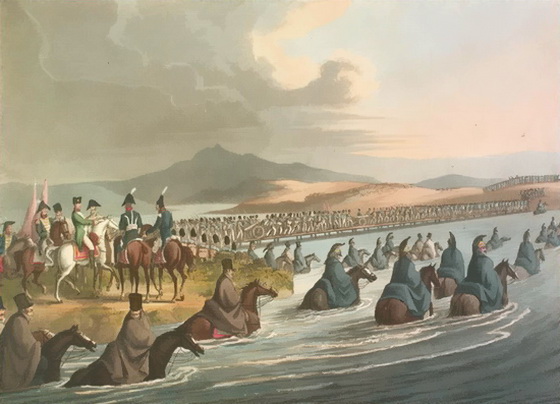 23 июня 1812 г. началось нашествие армии Наполеона Бонапарта на Россию