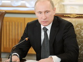 Патриаршее поздравление Президенту России В.В. Путину с 60-летием со дня рождения